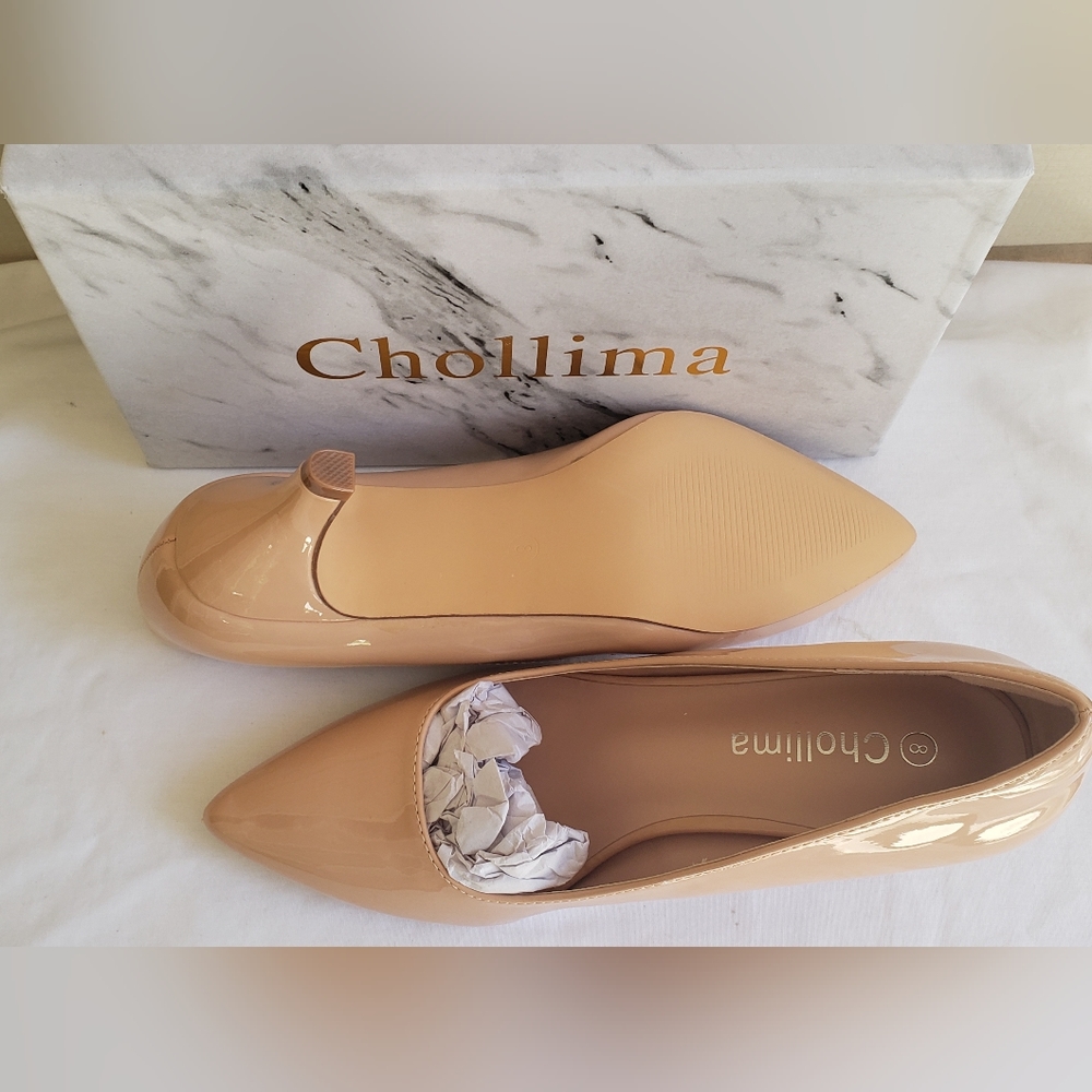 🆕️Chollima Women's Low Heel Pointed Toe Classic Pumps Shoes - Picture 3 of 6